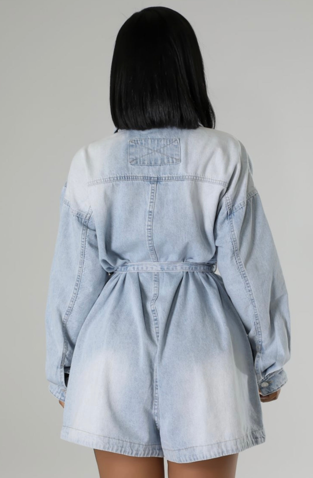 So Blue Denim Jumper