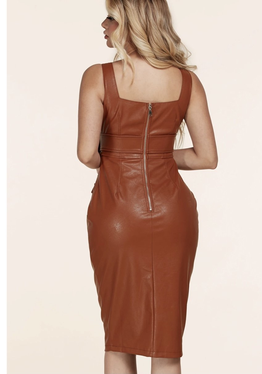Dreamy Leather Dress