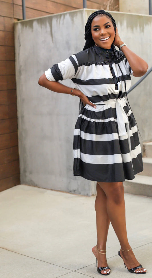 Double Time Midi Dress