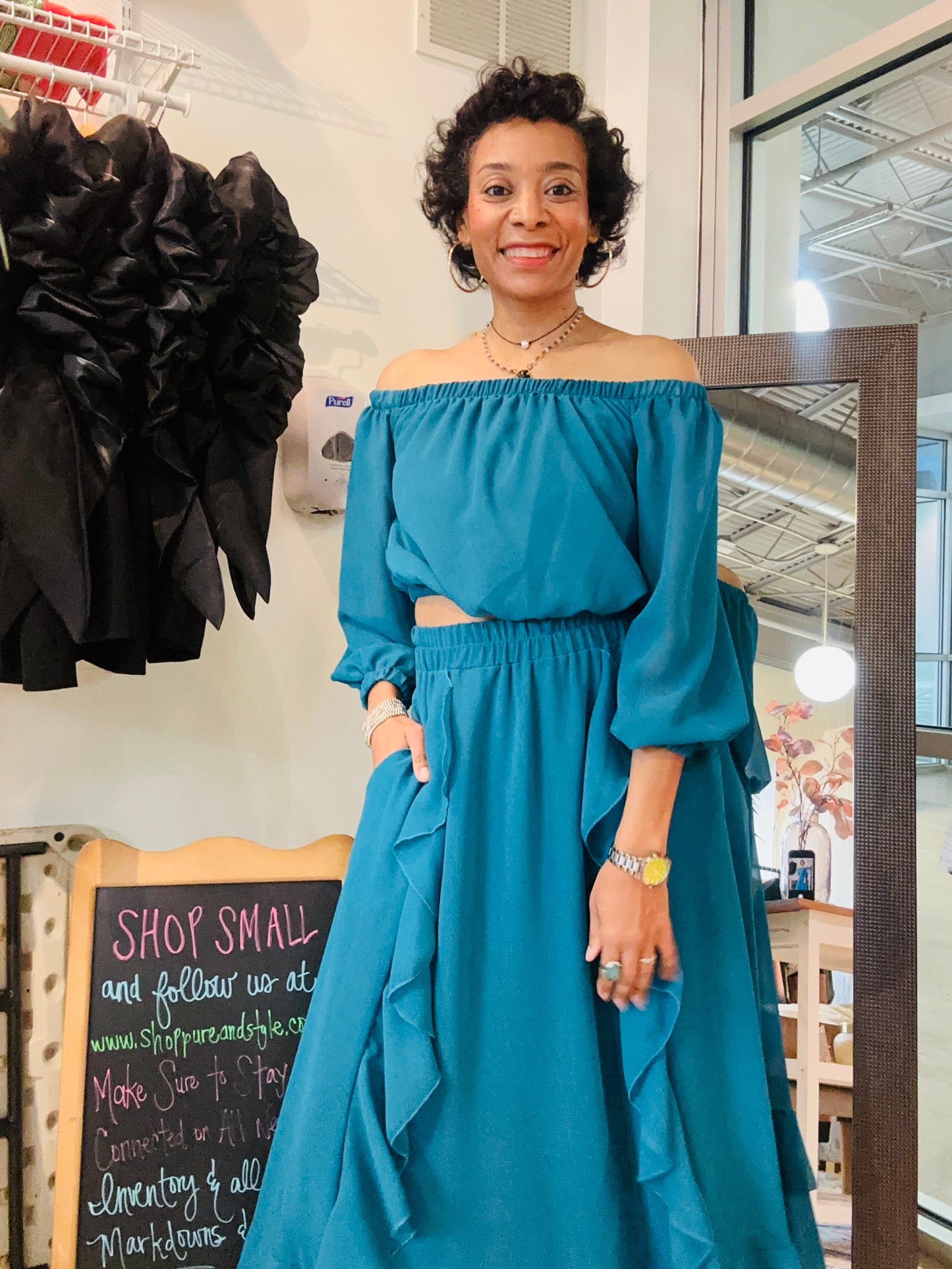 True Teal 2-Piece Set