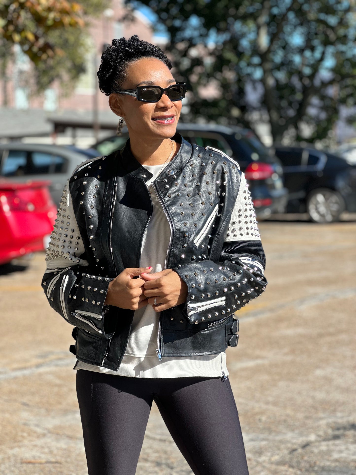 So Unique Leather Jacket