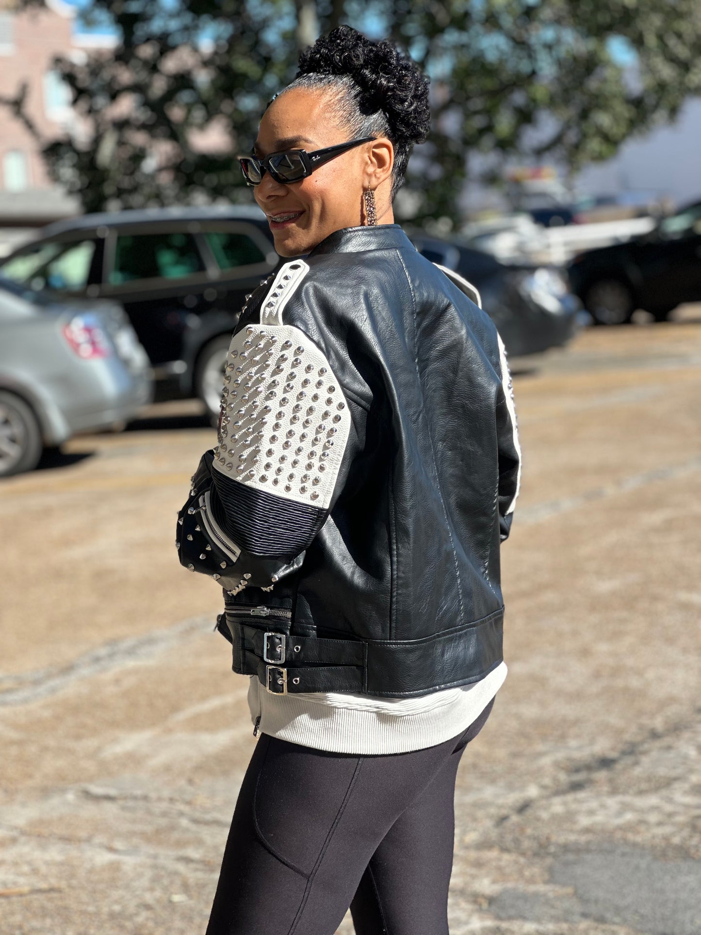 So Unique Leather Jacket