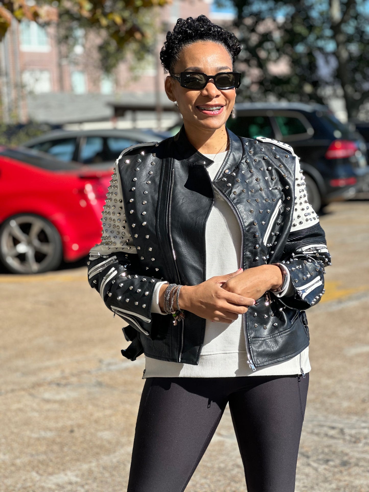 So Unique Leather Jacket