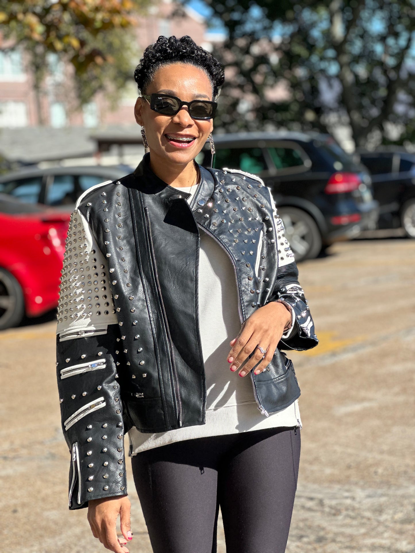 So Unique Leather Jacket
