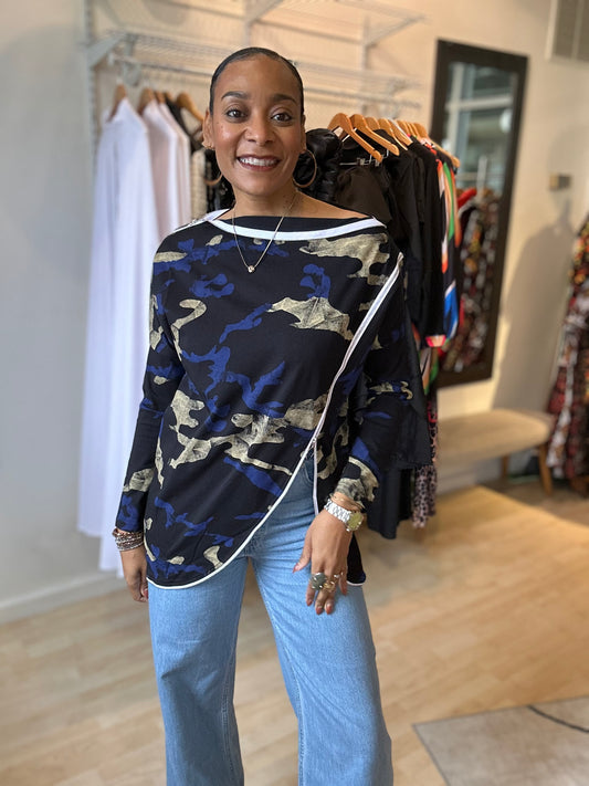 Blue Camo Kinda Girl